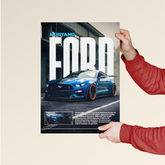 Ford Mustang – American Muscle Power Poster